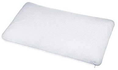 ABAKUHAUS Viskoelastisches Kissen, gegen Schlaflosigkeit mit Abnehmbarer Polyester und Mikrofaser Doppelter Cover Nacken Kissen Memory Foam Ökologischher Atmungsaktiver Kopfkissen