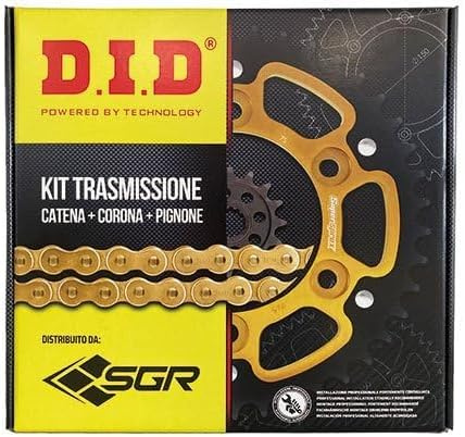 Professional Did Transmission Kit Chain Pinion Crown XJ 6 F 600 2010-2011 XJ 6 N 600 2009-2015 XJ 6 S Diversion 600 2009-2015