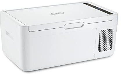 MOBICOOL MCG15 Kompressor-Kühlbox, 15 L, Kühlung bis -18 °C, mit leistungsstarker Schnellkühlung Weiß