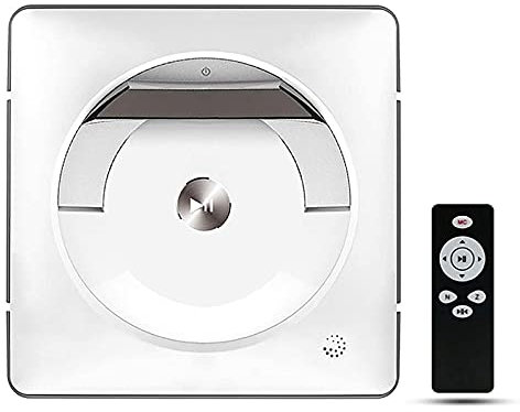 JIXIN Robot Nettoyeur de vitres, Robot Laveur de vitres pour Plafond de Carreaux de Table de fenêtres d'extérieur/d'intérieur