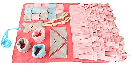 Schnüffelteppich für Hunde Haustier schnüffeln Matte waschbare Hund Katze riecht Training Polster verbrauchen Energy Puzzle pet Spielzeug welpe Hund Release Stress Training Decke