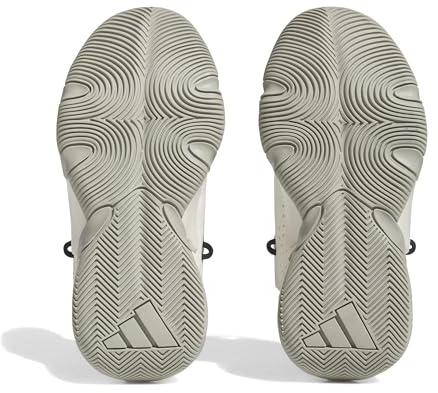 Adidas Unisex - Bambini Trae Unlimited Shoes, Cloud White/Carbon/Metal Grey, 29 EU