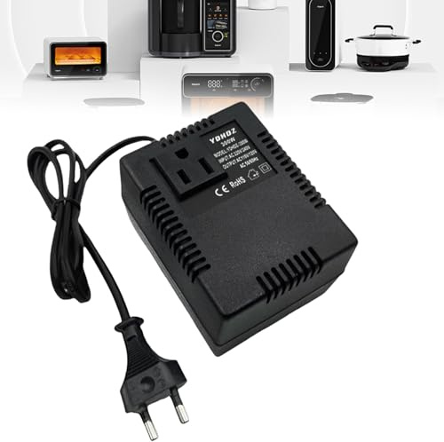 300W Spannungswandler Transformator 220V auf 110V: Schritt Runter Stromkonverter Netzadapter Reisestromadapter Spannungswandler EU Stecker