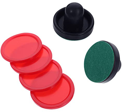 WESIEVYA Tisch Hockey Puck Ersatz Für Mini Air Hockey Tisch Kunststoff Puck Für Spieltisch
