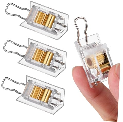 TOPPERFUN 4pcs Venetian Blind Cord Lock Mechanism Window Blinds Accessories Professional Cord Lock Hardware Components Easy Installation