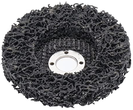 Disco sverniciatore Nero Resistente all'acqua Resistente all'acqua Ruota sverniciante a bassa rumorosità per applicazioni in acciaio inossidabile