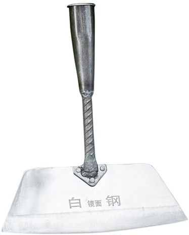 Veemoon Pelle de Jardin en Acier Manganèse 26 CM Outil à Main pour Désherbage Bêche Robuste et Maniable Adaptée Sol Compact pour Jardinage et Aménagement Paysager
