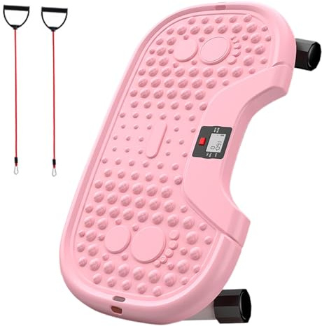 Stepper a dondolo - Mini stepper per ufficio e appartamento, a dondolo portatile per allenamento a casa | Ideale e ideale per glutei, addominali, parte inferiore del corpo, soggiorno, balcone,