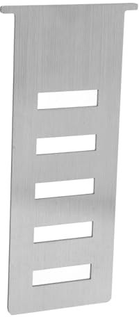 Naroote Piastra di Estensione Spina Piatta, Piastra Resistente Al Calore (SILVER)