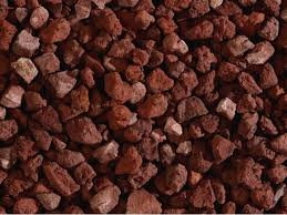 Pietra lapillo Vulcanico pietra lavica multiuso per terriccio agrumi calibro 2/5 millimetri confezione da 10 litri peso 9/10 kg