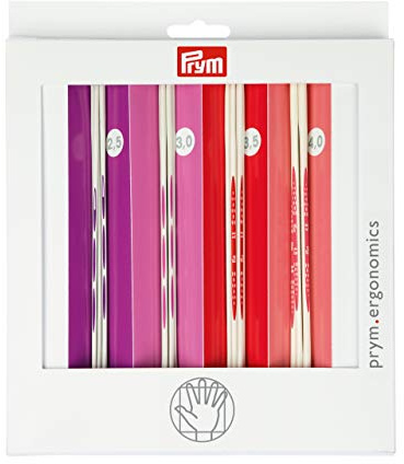 Prym - Prym Ergonomi (20 cm, 2,5-4 mm) Dubbelspetsad Nålsats - 1 Bit