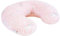 Breast Feeding Pillow Nursing Pregnancy + Removable Cotton Cover Baby Sitting Support - Bunny Pink