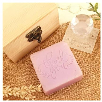 Sello de jabón acrílico personalizado, sello de logotipo de jabón hecho a mano personalizado con mango, sello de relieve de jabón para galletas, arcilla y cerámica