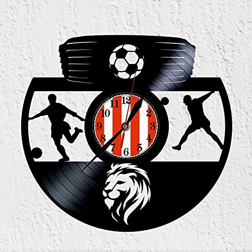VINY WOODY Ciudad Bilbao Reloj De Disco de Vinilo Equipo Athletic Decoracion de Pared Club de Futbol Regalo Original