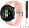 Correa de silicona para Garmin Swim 2 Smart Watch Band Pulsera deportiva para Garmin Forerunner 45 45s Accesorios de pulsera, Rosa, For Forerunner 45s