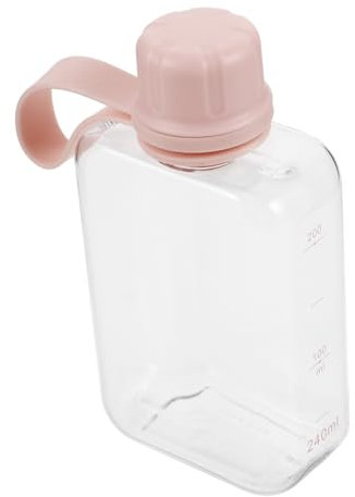 SUPVOX Bouteille d'eau Plate pour Porteur Petite Bouteille d'eau en Plastique Portable pour Voyage
