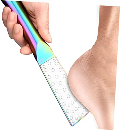 CALLARON Herramientas de Pedicura Exfoliante de Pies de Doble Cara Herramienta para Eliminar Callos Limas Portátiles para Pies para Hombres y Mujeres