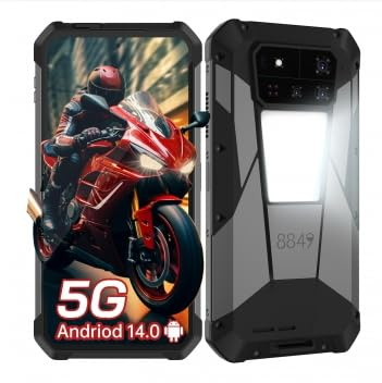 LMHTRADE 8849 Tank 3pro Smartphone 5G with 720P Projector Dimensity 8300 32GB+512GB Cellphone 3k AMOLED Android 14