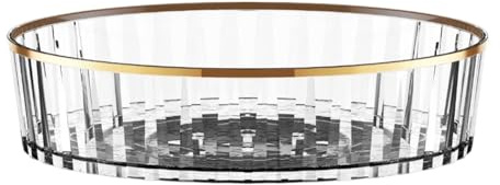 PETSOLA Bandeja Organizadora de Maquillaje Giratoria de 360° para Escritorio, Ideal para Guardar Maquillaje Y Aperitivos.