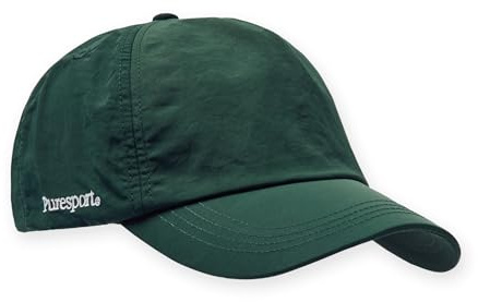 Puresport Running Cap, Ultra-Lightweight Water-Repellent Performance Sports Hat, Adjustable Breathable Athletic Cap for Men & Women, Running, Race & Recovery, Black