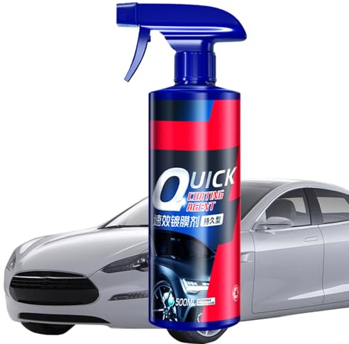 Agente di Rivestimento Spray - Agente Ceramico Idrorepellente 500ml - Spray Per La Pulizia Dei Delle Auto | Per Veicoli Esterni Parabrezza Finestrini Vernice Vetro