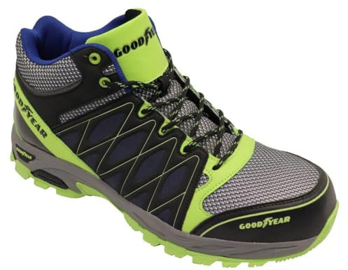 Goodyear Herren S1p Sra Sicherheitsstiefel, Yellow Blue, 43 EU