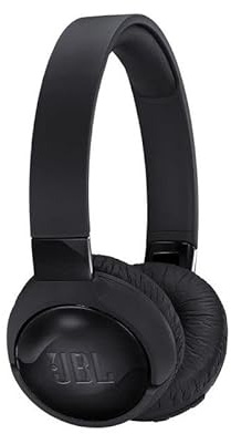 JBL Tune 660 Wireless Over-Ear Bluetooth Headphones with active noise cancellation, in black