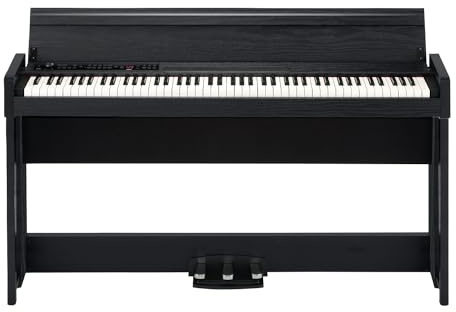 Korg C1-AIR-WBK – Digitalpiano Bluetooth 88 Noten + Ständer – Ebenholz