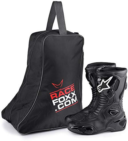 RACEFOXX Stiefeltasche Tasche Stiefel Schuhe Motorradstiefel Wanderstiefel Aufbewahrung Transport Reise Bag