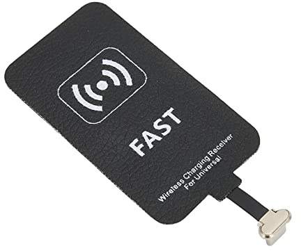 Type C Wireless Charging Receiver, 10W Fast Wireless Charging Adapter, for Google Pixel, Samsung, LG, and Other Type C Phones