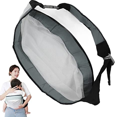 Porte-bébé nouveau-né pliable ergonomique sangle de bébé porte-allaitement enveloppement Écharpe porte-bébé pour bébé nourrisson tout-petits 4-36 mois jusqu'à 44 lb