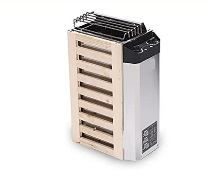 Stufa per sauna, 3KW / 3.6KW Resatrice sauna Home in acciaio inossidabile mini spa vapore esterno Controllo interno Attrezzatura del generatore a vapore secco/sudore,Riscaldamento veloce(3.6KW)