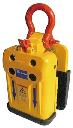 Abrazadera de elevación for losas piedra alta resistencia 1000 kg. Elevador granito y mármol con mordazas goma suave for cuarzo, baldosas para sellar vidrio(0-50mm)