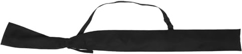 Alasum Bolsa para Espadas de Tai Chi Acolchada de 132 Cm, Funda de Tela Negra con Correas Ergonómicas, Pack 2 Unidades para Transporte y Almacenamiento en Artes Marciales y Cosplay