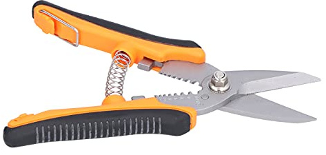 Jonlaki Pinza Spelafili e Crimpatrice in Acciaio Inossidabile - Pinza Ergonomica Multifunzionale da Elettricista per Tagliare e Spelare Cavi