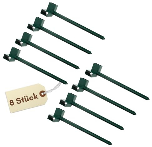 2er Set Eckverbindungen 8 Stück für Frühbeet Holzverbinder Beetecken Frühbeet Eckverbinder für Holzlatten Beet Eckpfeiler Beetumrandung Verbindungsstücke Halter