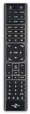 Dune HD Telecomando IR Premium con retroilluminazione per tutti i lettori multimediali Dune HD + programmabile per TV