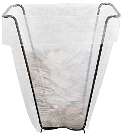 Anloximt Telaio Porta Sacco della Spazzatura - Supporto per Sacco della Spazzatura con Struttura in Metallo | Versatile Supporto per Sacco della Spazzatura per Foglie, Spazzatura, Biancheria, Facile