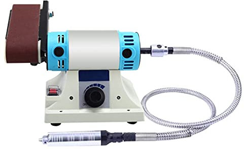 Scalpello Elettrico per intagliare Scalpello Elettrico per la Lavorazione del Legno 750W Macchina per intagliare scalpello per Legno con Dispositivo a Nastro abrasivo (220V)