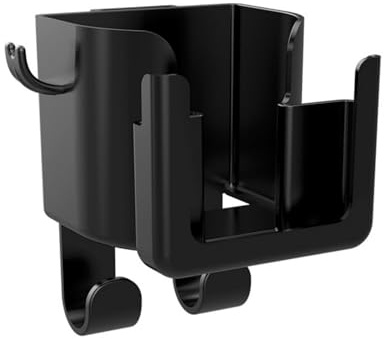 Organiseur de siège arrière pour appuie-tête de voiture avec porte-gobelet, boîte de rangement suspendue pour dossier de siège avec crochet pour boisson et support de téléphone