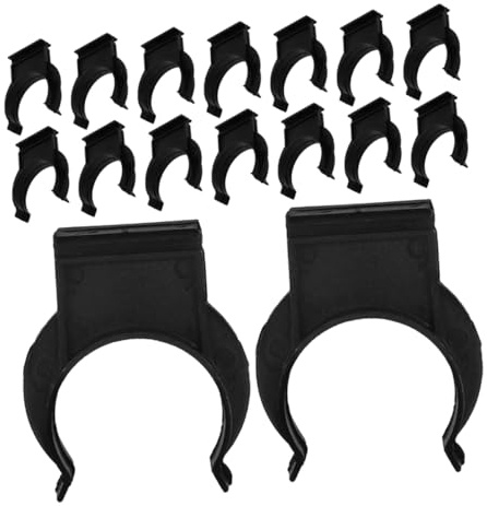 Uonlytech 30pcs Kitchen Plinth Clips Plastic Fastener Bracket for Cabinets Adjustable Height Connector for Kitchen and Bathroom Furniture