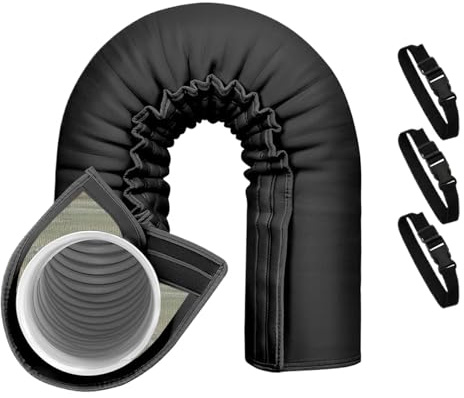 Manchon D'isolation Pour Tuyau D'air Climatisation, Gaine Isolante Climatisation, Housse De Isolation Tuyau Climatiseur, Accessoire Climatiseur Mobile, Pour Tuyaux D'échappement De 5 Et 5. 9