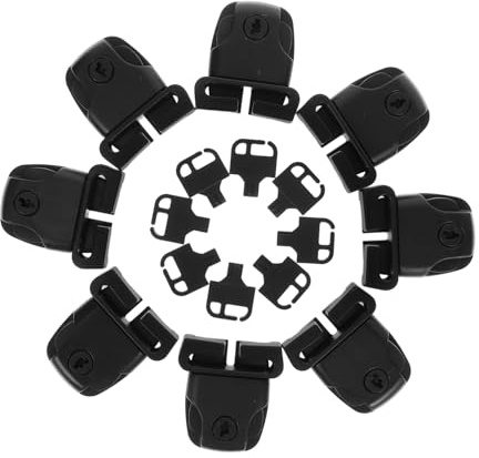 ROMISBABA 8pcs Spa Cover Latches Replacement Hot Tub Cover Clip Locks with Practical Seal Quick Installation Hardware for Various Spa and Bathtub Models