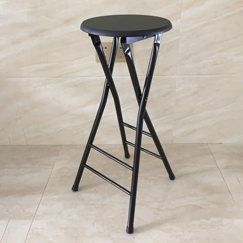 Stoolzfaid Sgabello Pieghevole Sedia da Bar,Sgabelli Alti Pieghevoli da Cucina,Sgabello Bar Pieghevole Portatile Colazione,Stabile,Nessun Montaggio Richiesto,per Cucina,Bar Ed Eventi