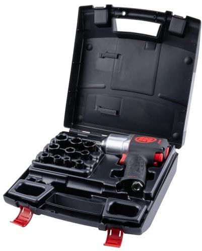 Ingersoll-Rand 2136QXPA-10SK Llave de Impacto Neumática 1/2, Silenciosa, 1500 Nm, Retenedor de Anillo de Fricción, Pistola