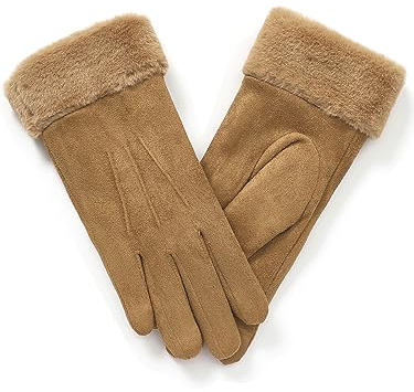 vislivin Handschuhe Damen Winter Warm Handschuhe Touchscreen Handschuh mit Gefütterte