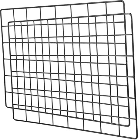 Alipis Wanddekoration Metallgitter 2 Stück 30x40cm Mit Hängendem Netz Fotowand Organizer Für Büro Und Zuhause