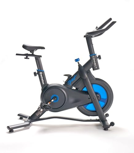 Echelon Connect Sport Smart Exercise Bike with 7kg Front Flywheel, Magnetic Resistance, App-Compatible Indoor Cycle for Home Fitness
