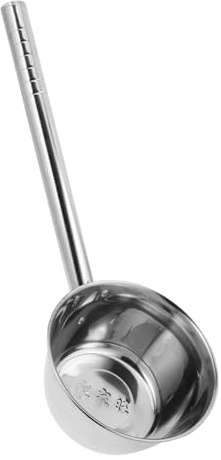 PRETYZOOM Cazo de Sopa de Acero Inoxidable con Mango Ergonómico Resistente y Multifuncional para Cocina y Profesional