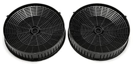 Elica CFC0140343 Aktivkohlefilter für Dunstabzugshauben, schwarz (1 Paar)
